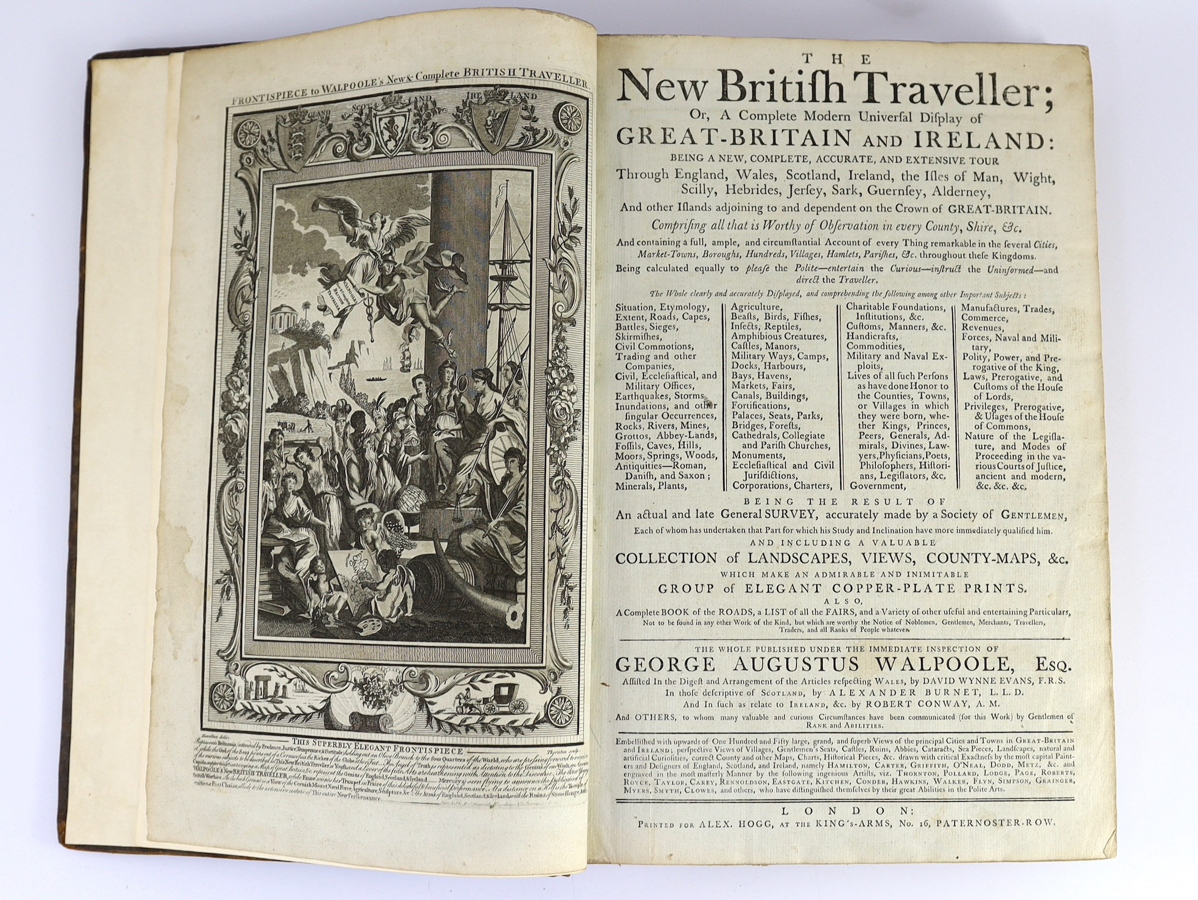 Walpoole, George Augustus, The New British Traveller, 1780
